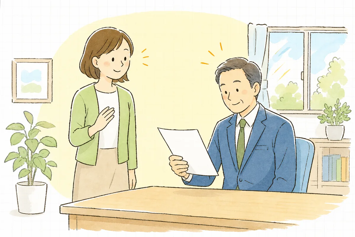 1枚にまとめた予実管理表を社長に渡し、短い説明に社長がうなずいて、肩の力が抜けた表情のひとり経理の担当者